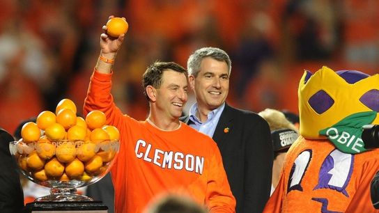 Dabo Swinney on Notre Dame: "They got a money machine in the backyard." (Featured)