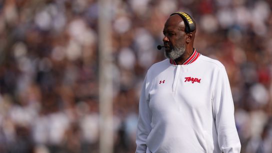 Update on Mike Locksley's future at Maryland (Maryland Football). Photo by IMAGN IMAGES via Reuters Connect