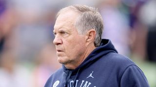 North Carolina trustees release statement on Bill Belichick, football program (Bill Belichick). Photo by IMAGN IMAGES via Reuters Connect