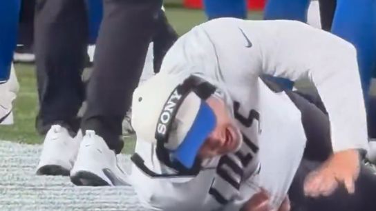 Colts Special Teams Coordinator Brian Mason Suffers Multiple Torn Knee Ligaments in Sideline Collision (Indianapolis Colts)
