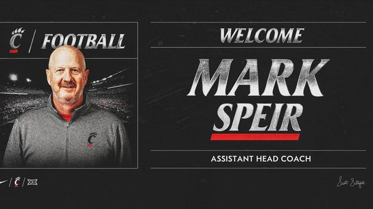 Mark Speir Returns to Cincinnati as Assistant Head Coach, Reuniting with Scott Satterfield (mark speir)