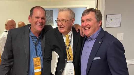 Longtime Georgia high school coaching legend Ray Lamb dies at 90. Photo by Photo via Chip Towers / AJC https://www.ajc.com/sports/georgia-bulldogs/kirby-smart-mike-bobo-show-up-to-honor-coaching-legend-ray-lamb/FHRQPXPMKJAIZBUXCFHTS2XDRY/