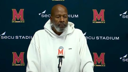 Mike Locksley promises improvement in testy exchange with reporter (mike locksley)