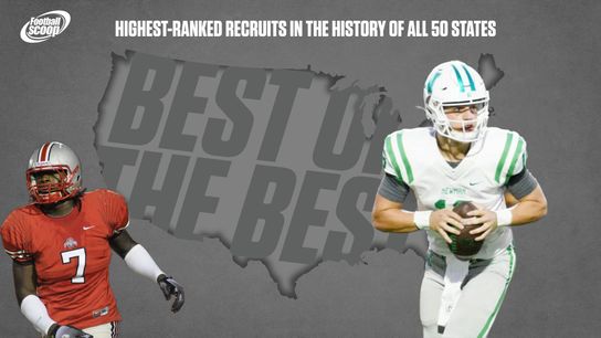 The highest-ranked high school recruit in the history of all 50 states (recruiting rankings)